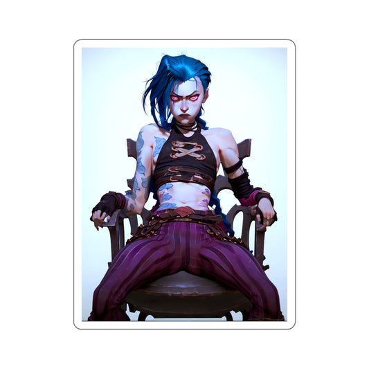 Jinx - Arcane - Anime Stickers-1197 - Kiss-Cut Stickers