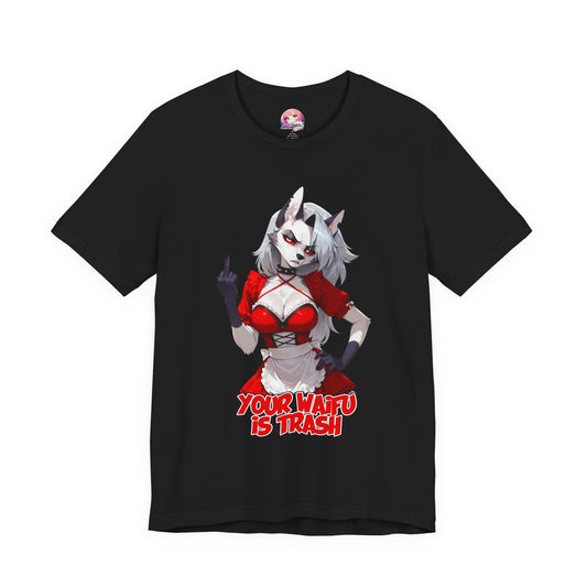 “Your Waifu Is Trash” - Loona Anime - Helluva Boss Inspired Graphic Tee
