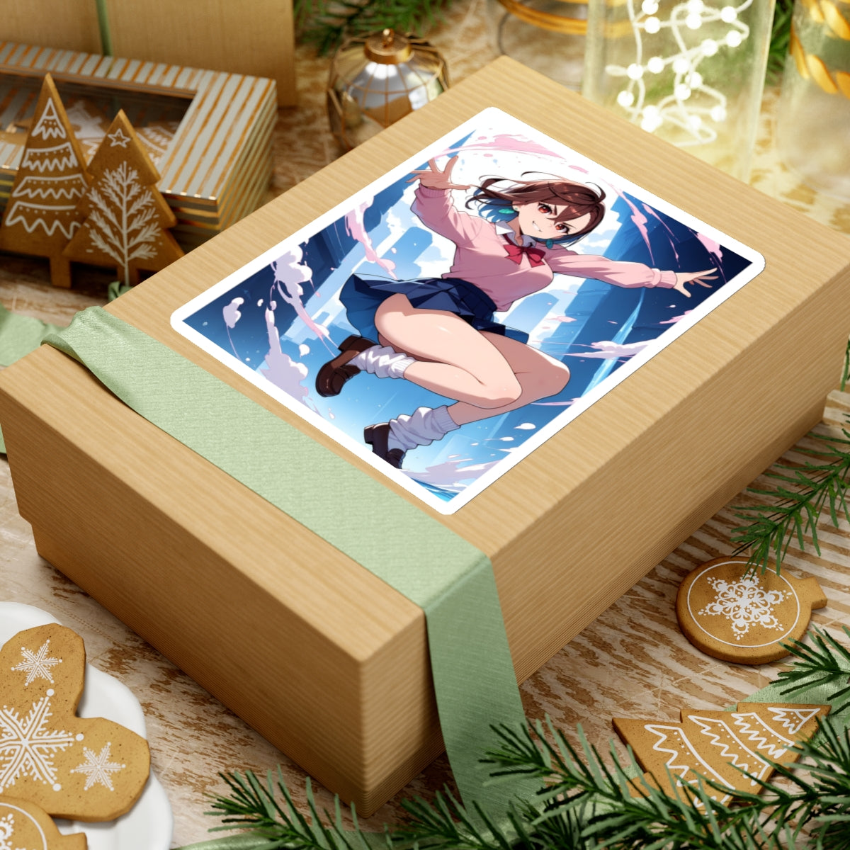 Momo Ayase - Anime Stickers-1183 - Kiss-Cut Stickers