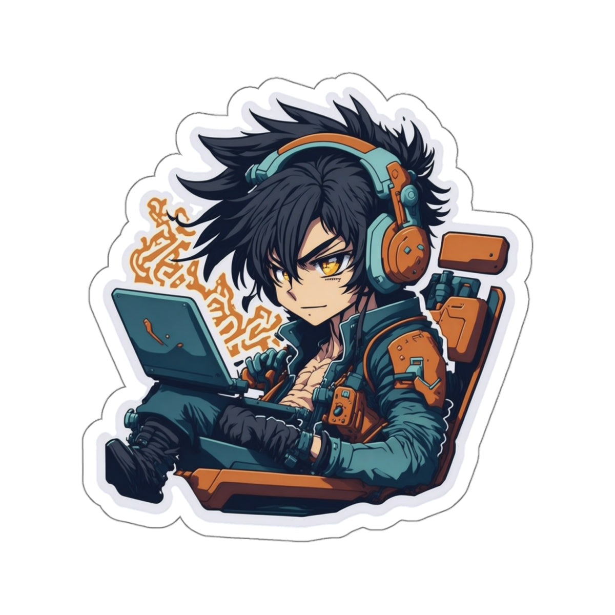 Anime Sticker017 Kiss-Cut Stickers