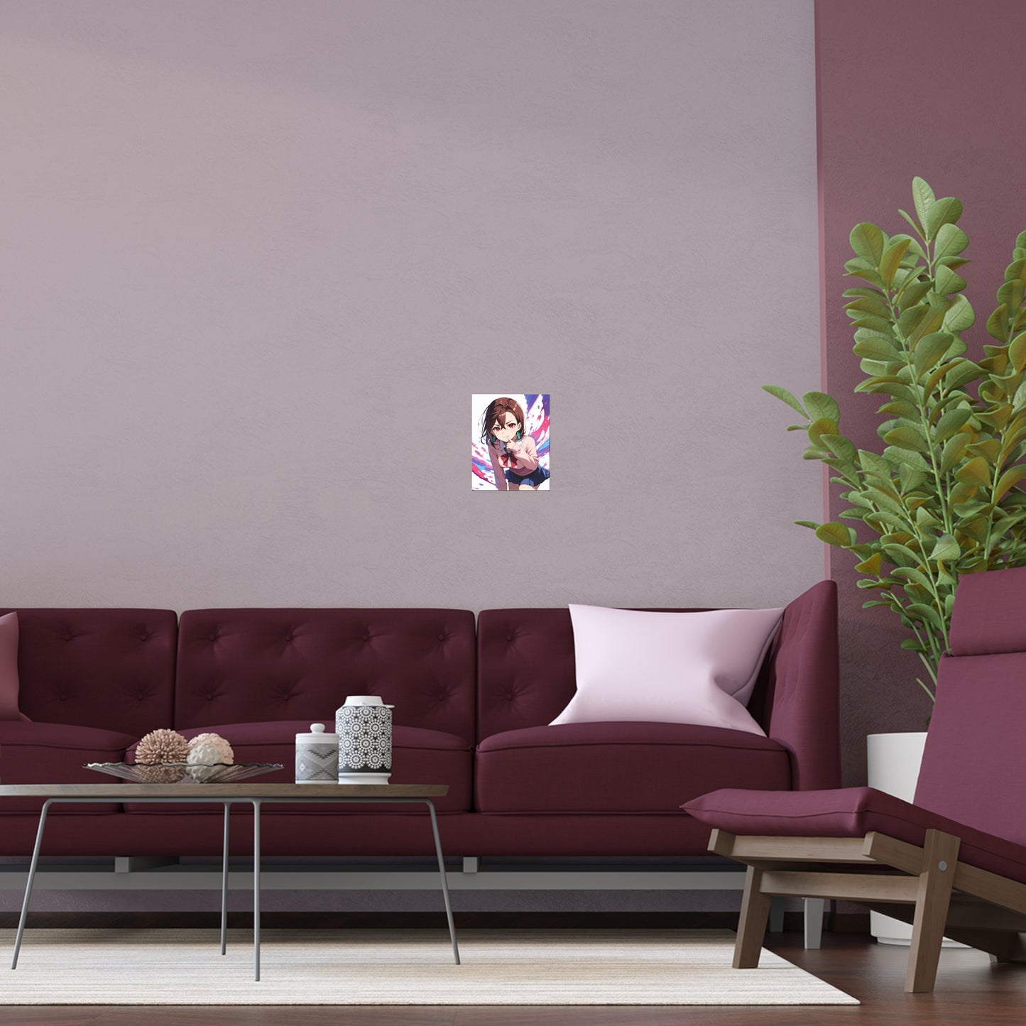 Momo Ayase - DanDaDan - Indoor and Outdoor Silk Posters