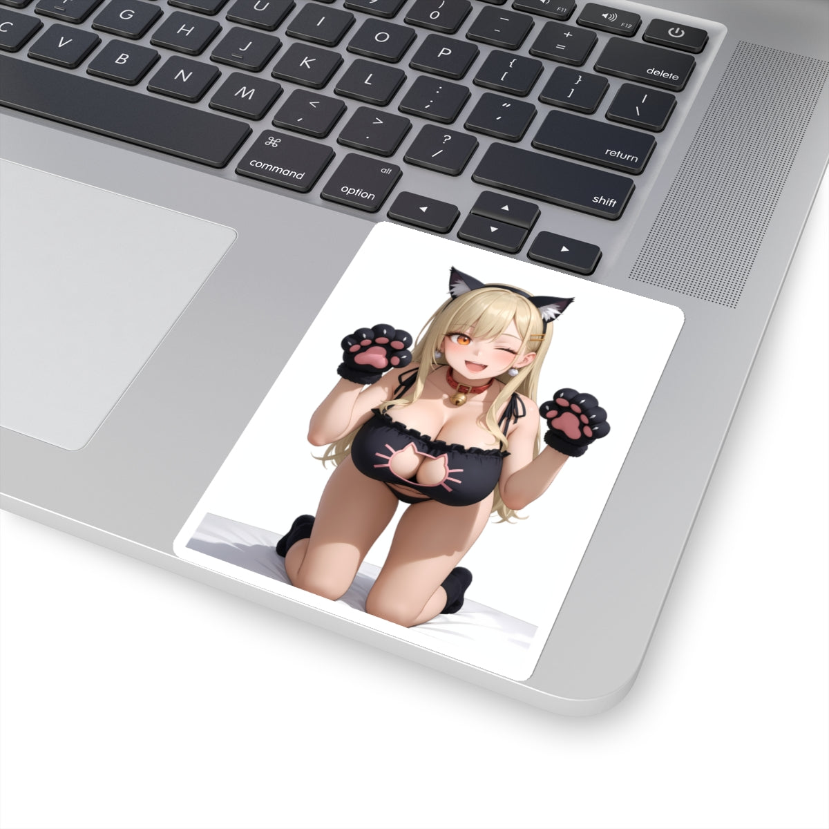 Anime Neko Girl Stickers-1238 - Kiss-Cut Stickers