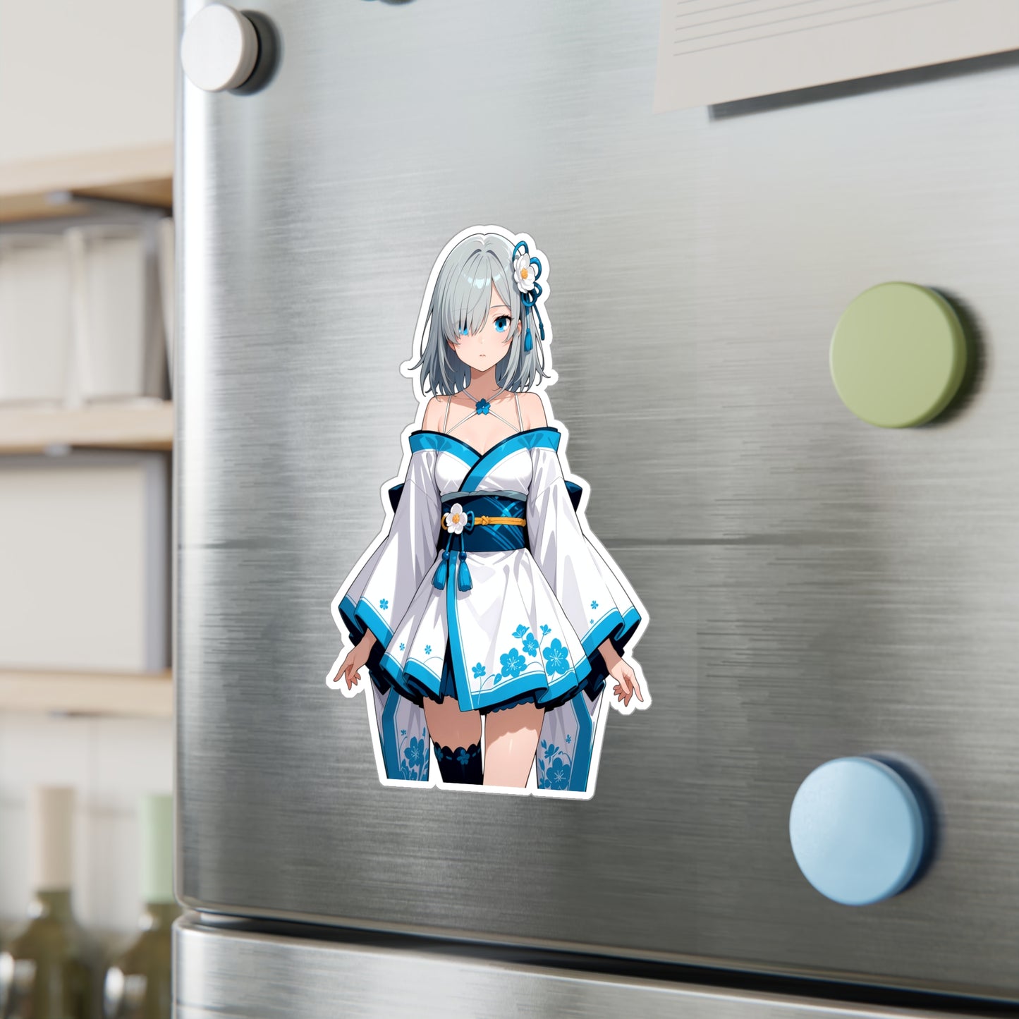 Ren Isuzu002 - Anime Waifu DieCut Stickers