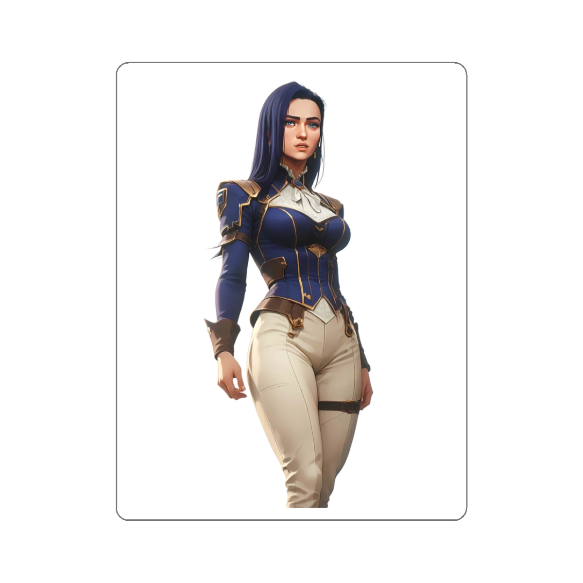 Caitlyn - Arcane - Anime Stickers-1231 - Kiss-Cut Stickers