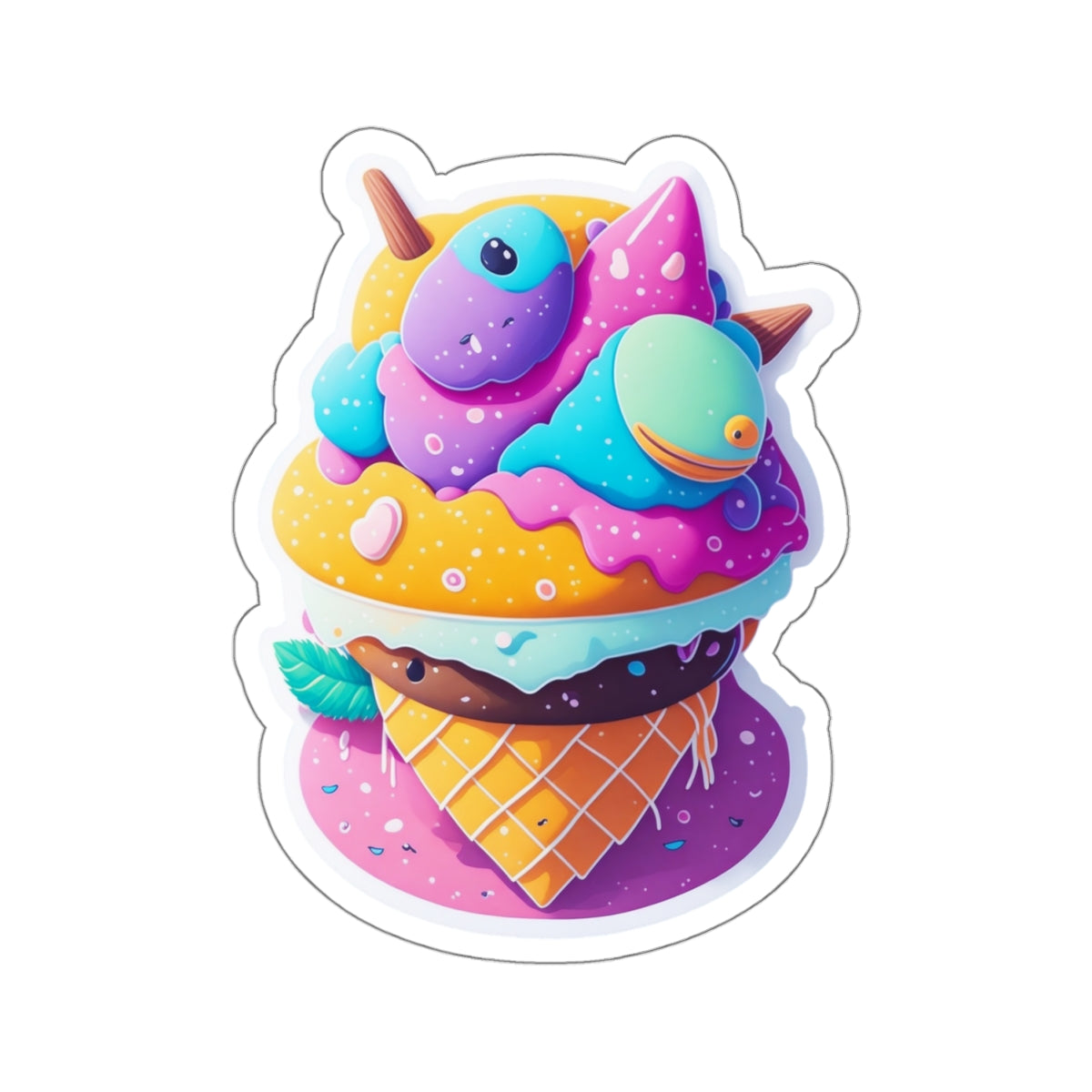 Kawaii Stickers007 - Kiss-Cut Stickers
