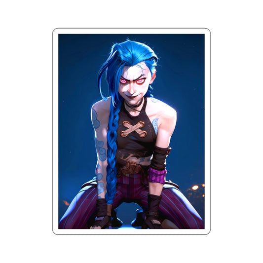Jinx - Arcane - Anime Stickers-1195 - Kiss-Cut Stickers
