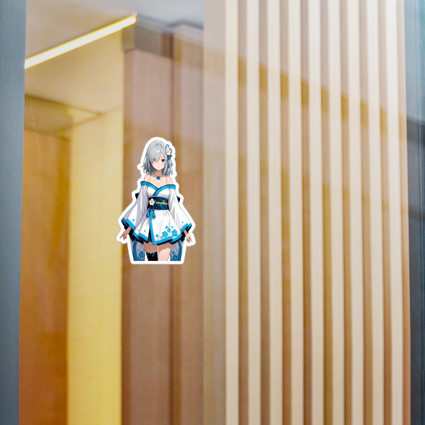 Ren Isuzu002 - Anime Waifu DieCut Stickers