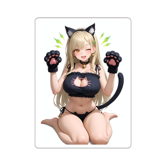 Anime Neko Girl Stickers-1240 - Kiss-Cut Stickers