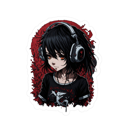 Emo Sticker006 - Kiss-Cut Vinyl Decals