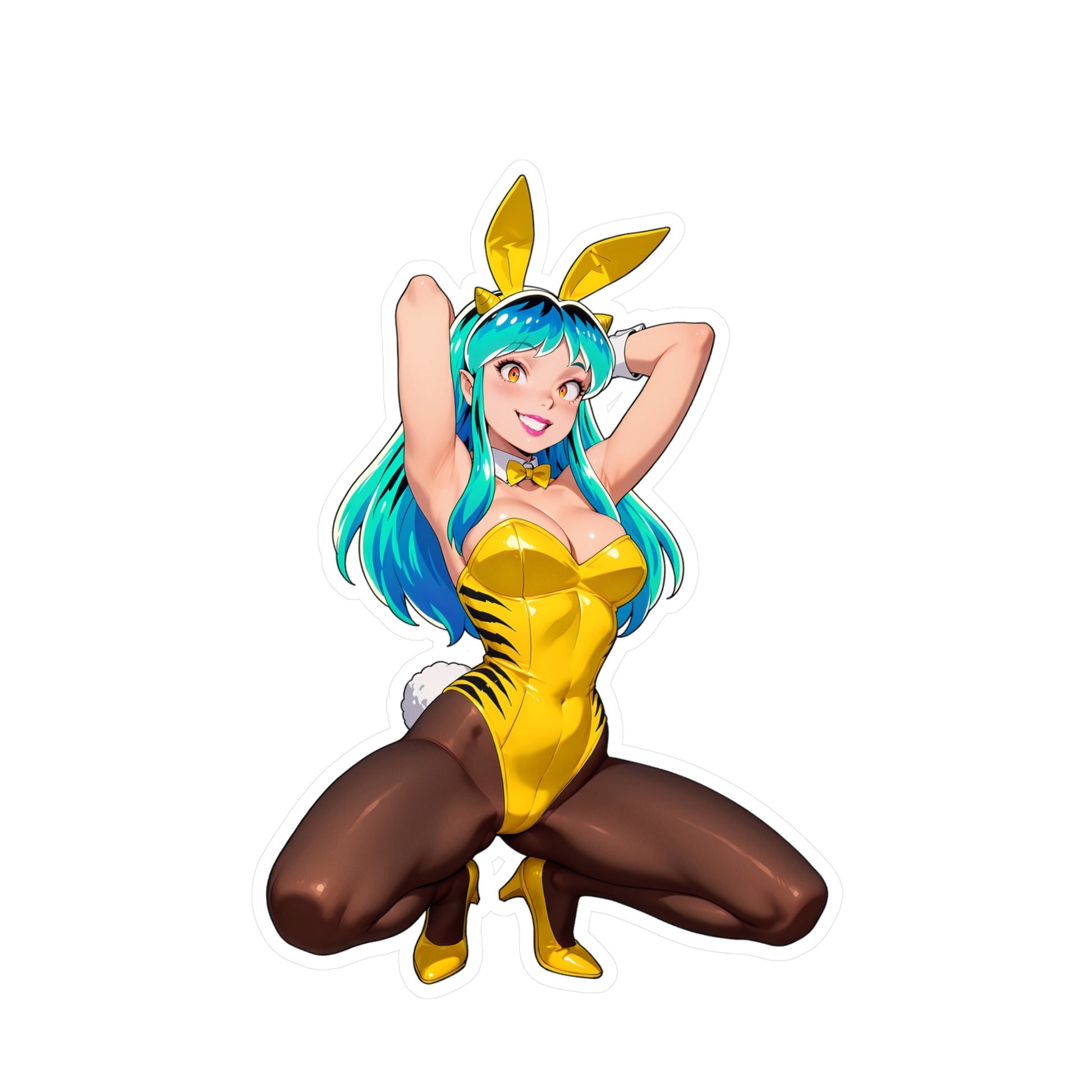 Bunny Girl-Lum004  Vinyl Sticker - Kiss-Cut Vinyl Decals - AdehnoryGifts