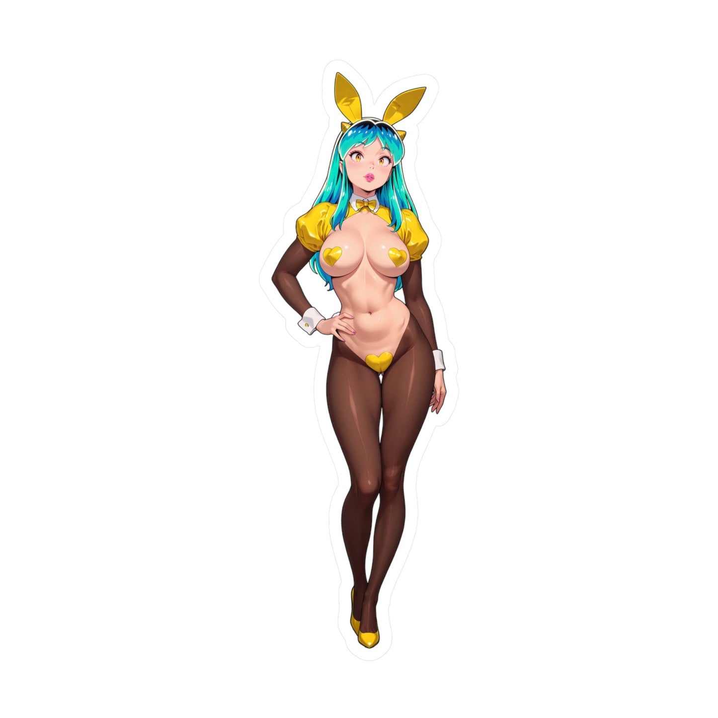 Bunny Girl-Lum002  Vinyl Sticker - Kiss-Cut Vinyl Decals - AdehnoryGifts