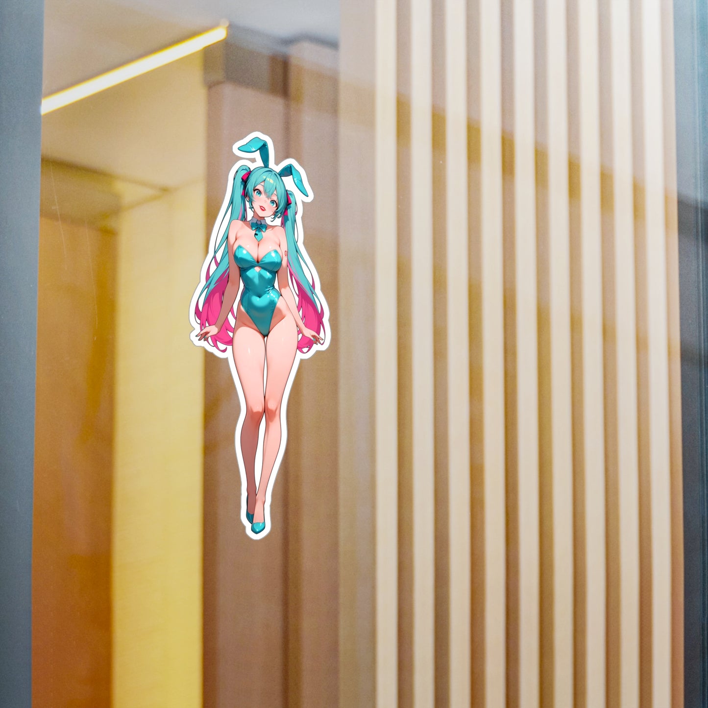 Bunny Girl-Hatsune001  Vinyl Sticker - Kiss-Cut Vinyl Decals - AdehnoryGifts