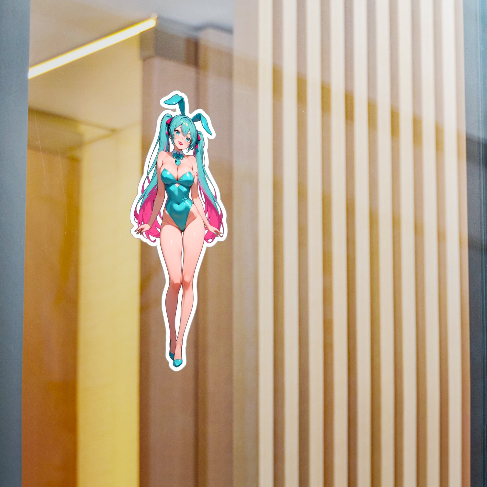 Bunny Girl-Hatsune001  Vinyl Sticker - Kiss-Cut Vinyl Decals - AdehnoryGifts