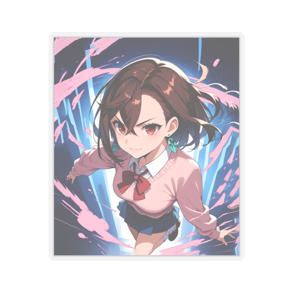 Momo Ayase - Anime Stickers-1178 - Kiss-Cut Stickers