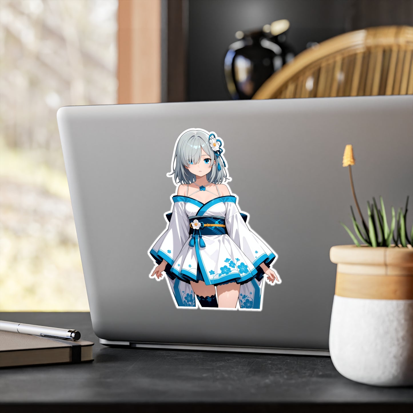 Ren Isuzu002 - Anime Waifu DieCut Stickers