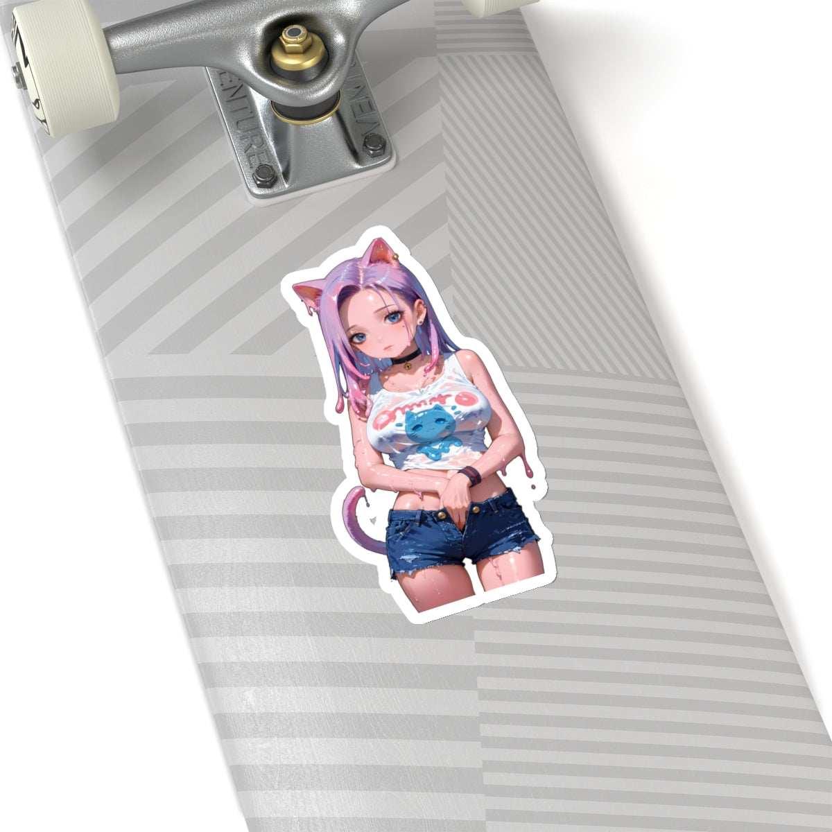 Window Decals026 - Slime Girl011 - Kiss-Cut Stickers