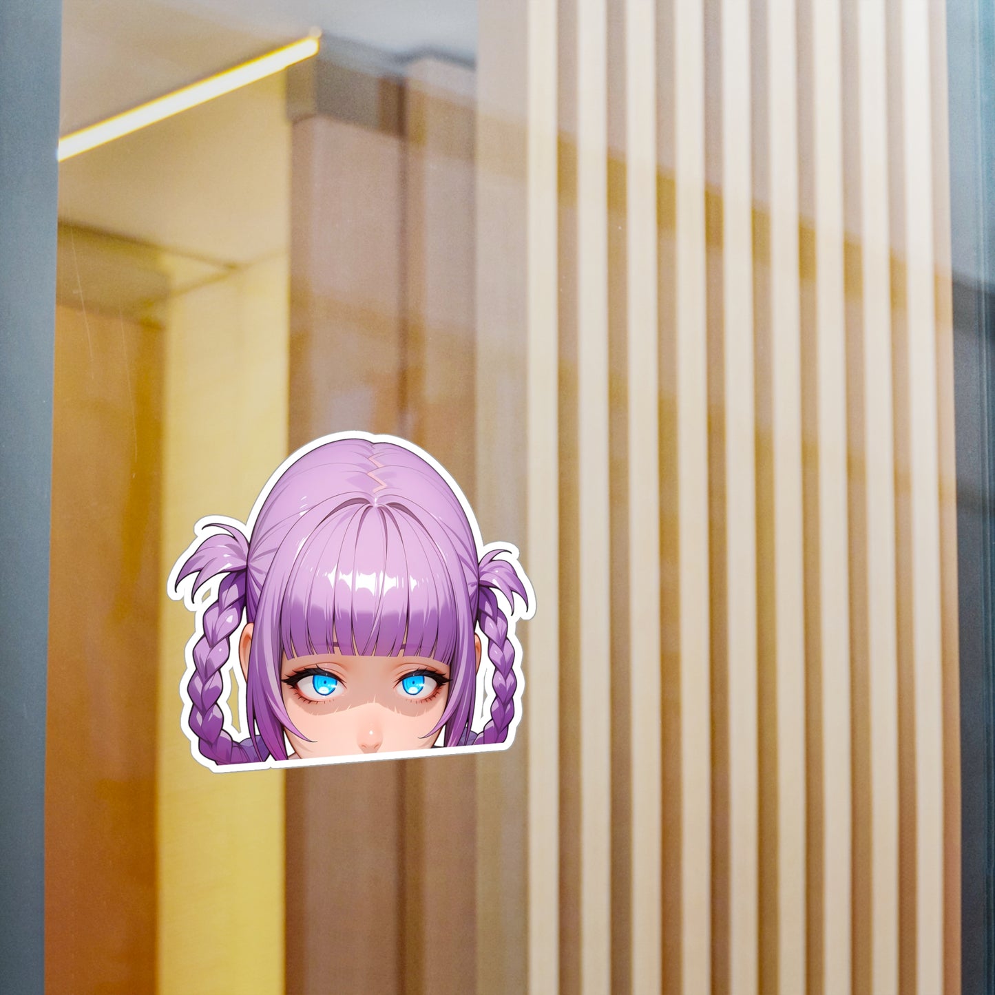 Nazuna001 Peeker - Kiss-Cut Vinyl Decals