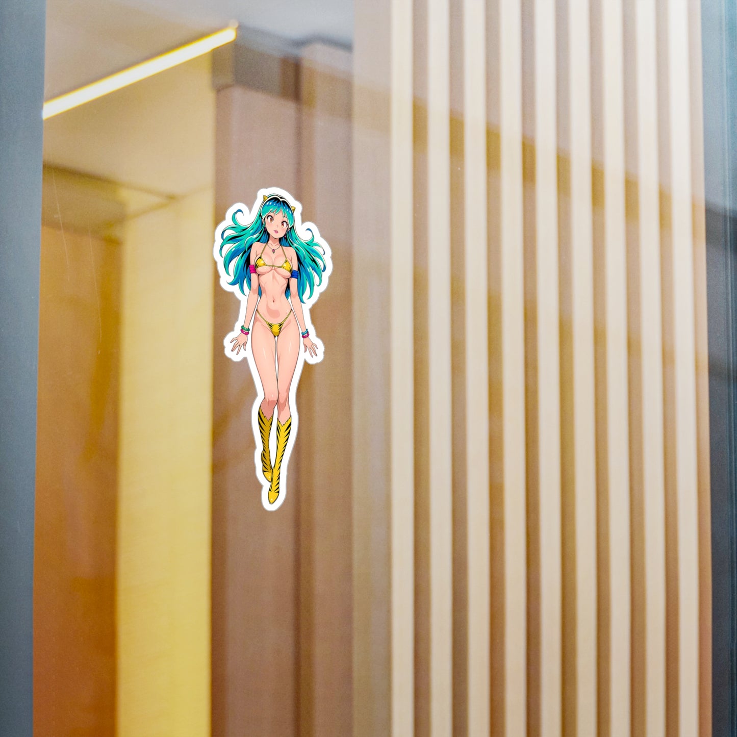 Lum001 - Urusei Yatsura - Anime Waifu DieCut Stickers