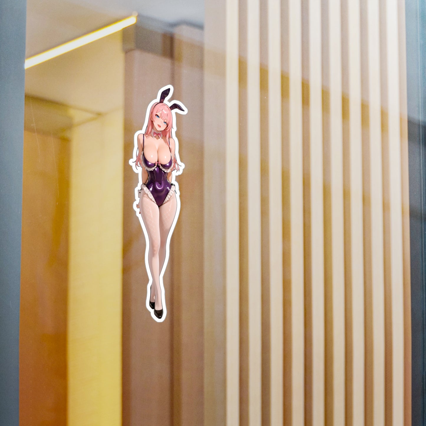 Bunny Girl-003  Vinyl Sticker - Kiss-Cut Vinyl Decals - AdehnoryGifts