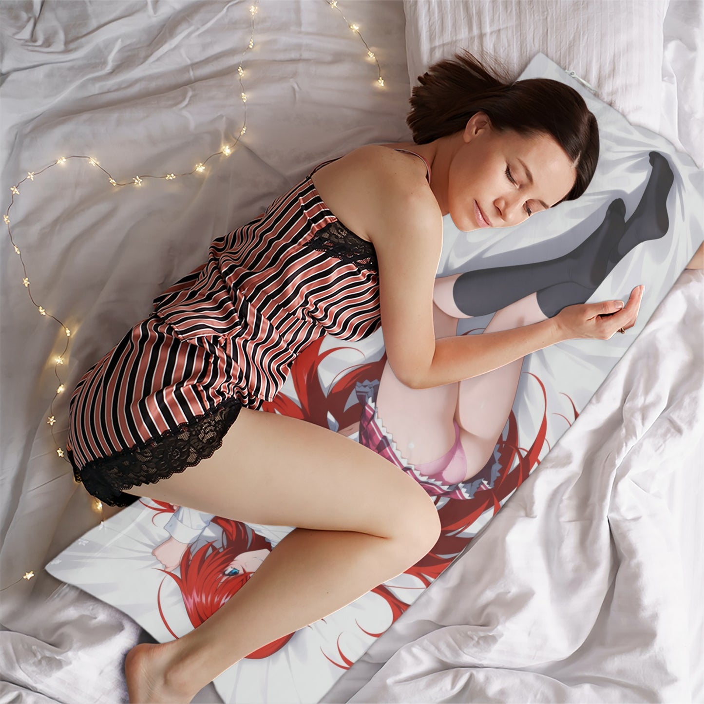 Rias Gremory - Daki0044 Body Pillow Case 20" x 54" (Two Sides)