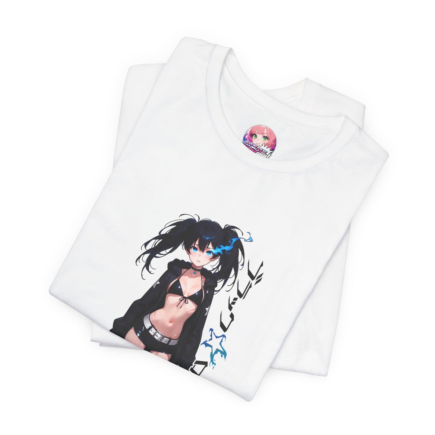 Black Rock Shooter001 T-Shirt – Black Rock Shooter Inspired Anime Graphic Tee