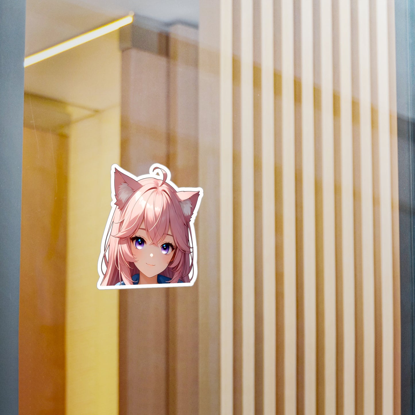 Nyatasha001 - Peeker - Kiss-Cut Vinyl Decals