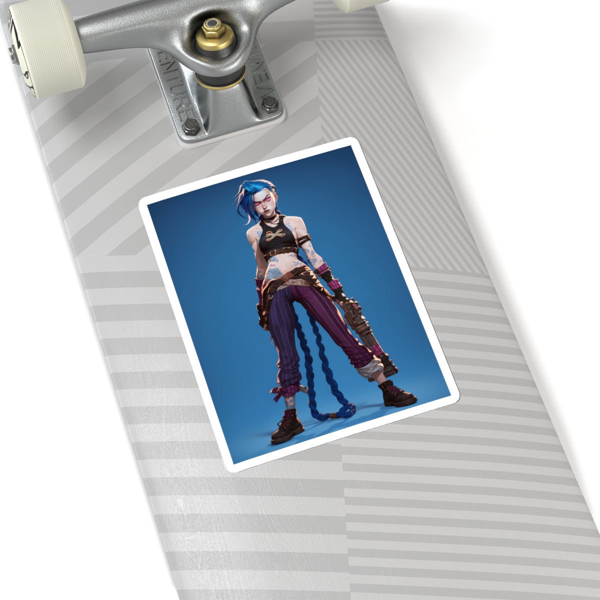 Jinx - Arcane - Anime Stickers-1199 - Kiss-Cut Stickers