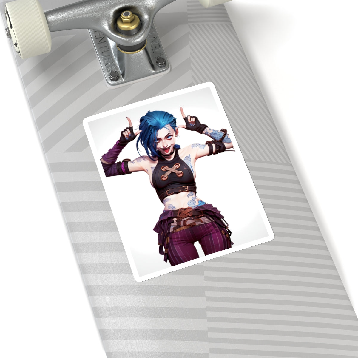 Jinx - Arcane - Anime Stickers-1193 - Kiss-Cut Stickers