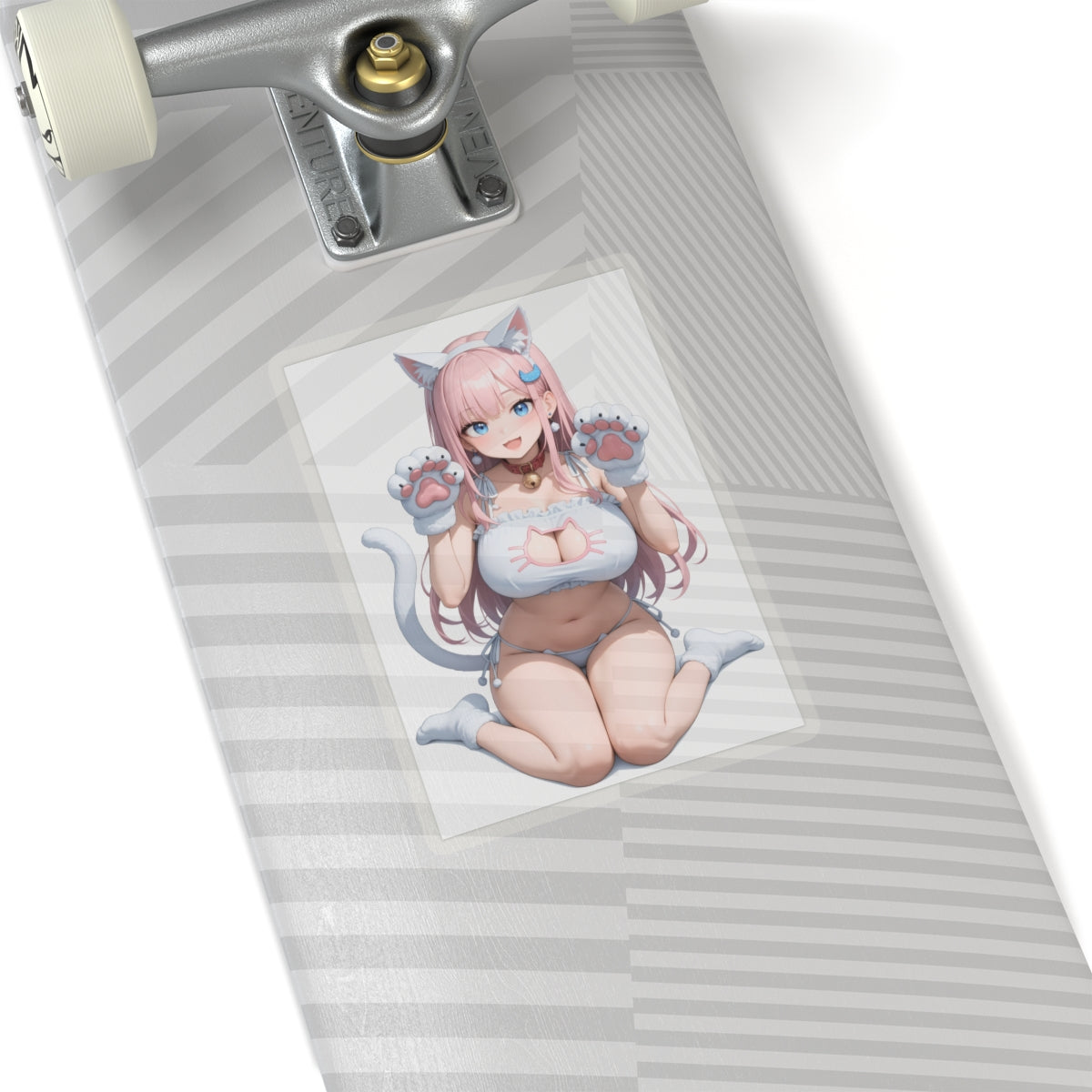 Anime Neko Girl Stickers-1242 - Kiss-Cut Stickers