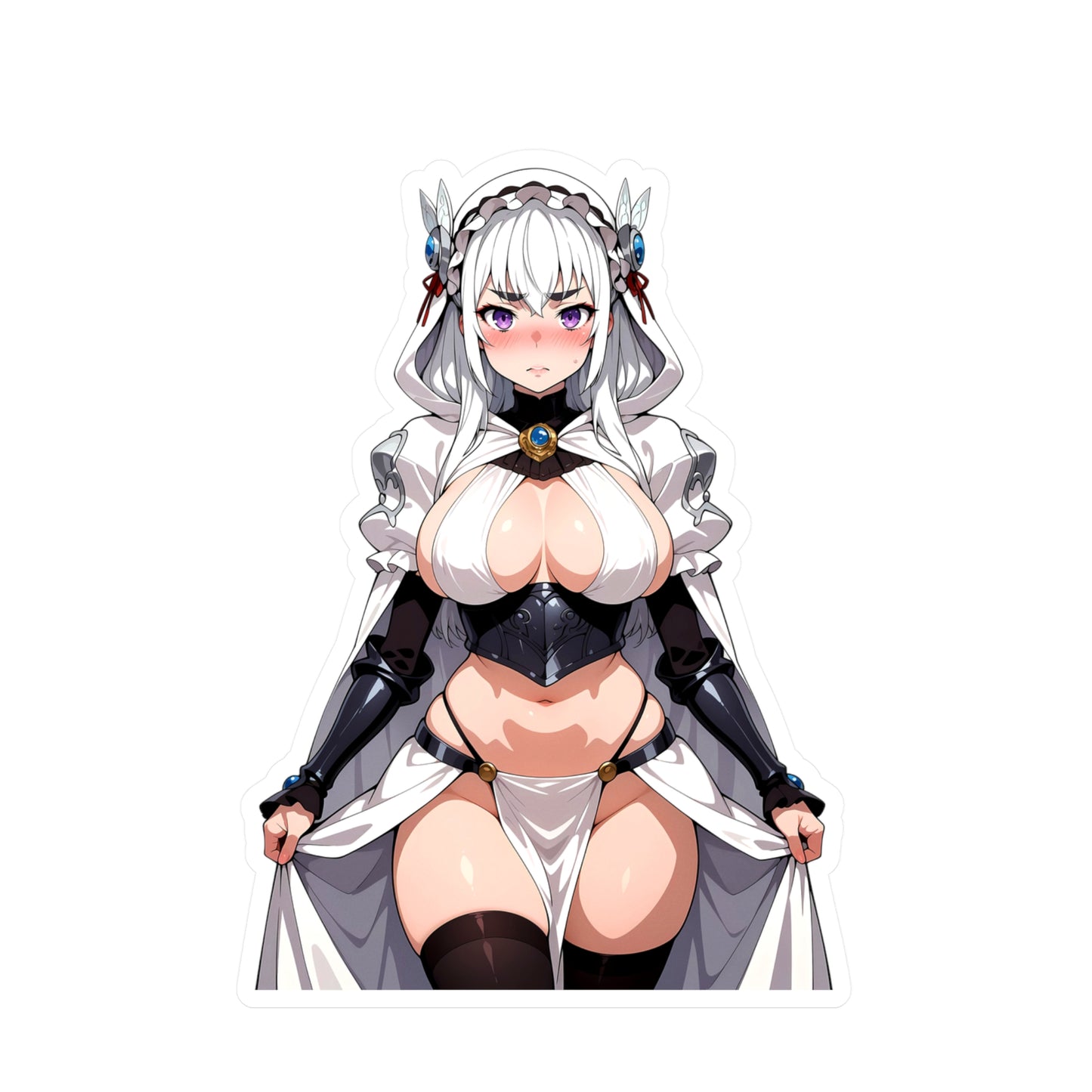 Chaika003 - Coffin Princess - Anime Waifu DieCut Stickers