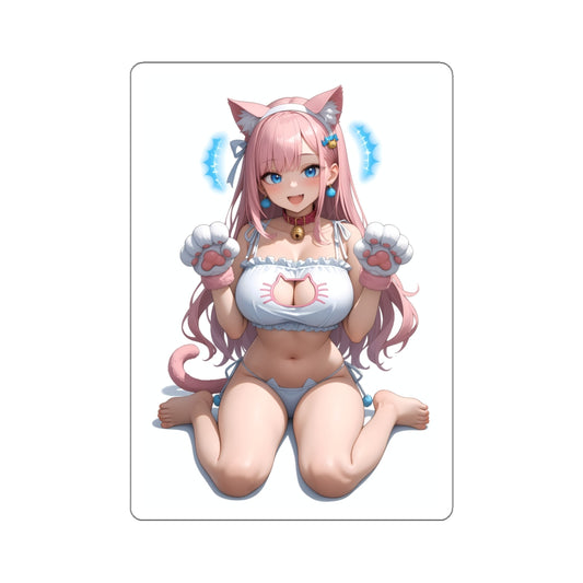 Anime Neko Girl Stickers-1244 - Kiss-Cut Stickers