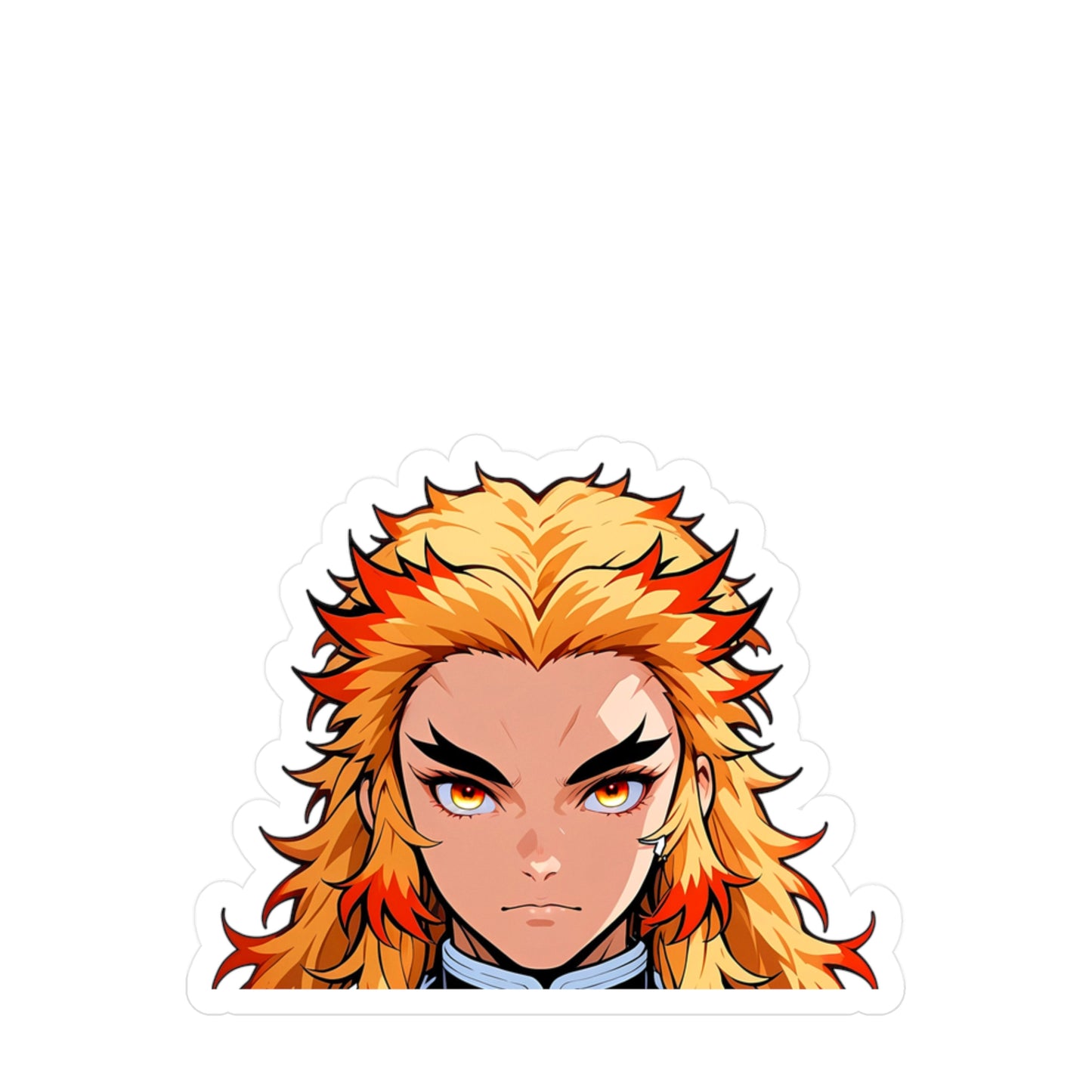 Kyojuro001 Peeker - Demon Slayer Husbando - Kiss-Cut Vinyl Decals