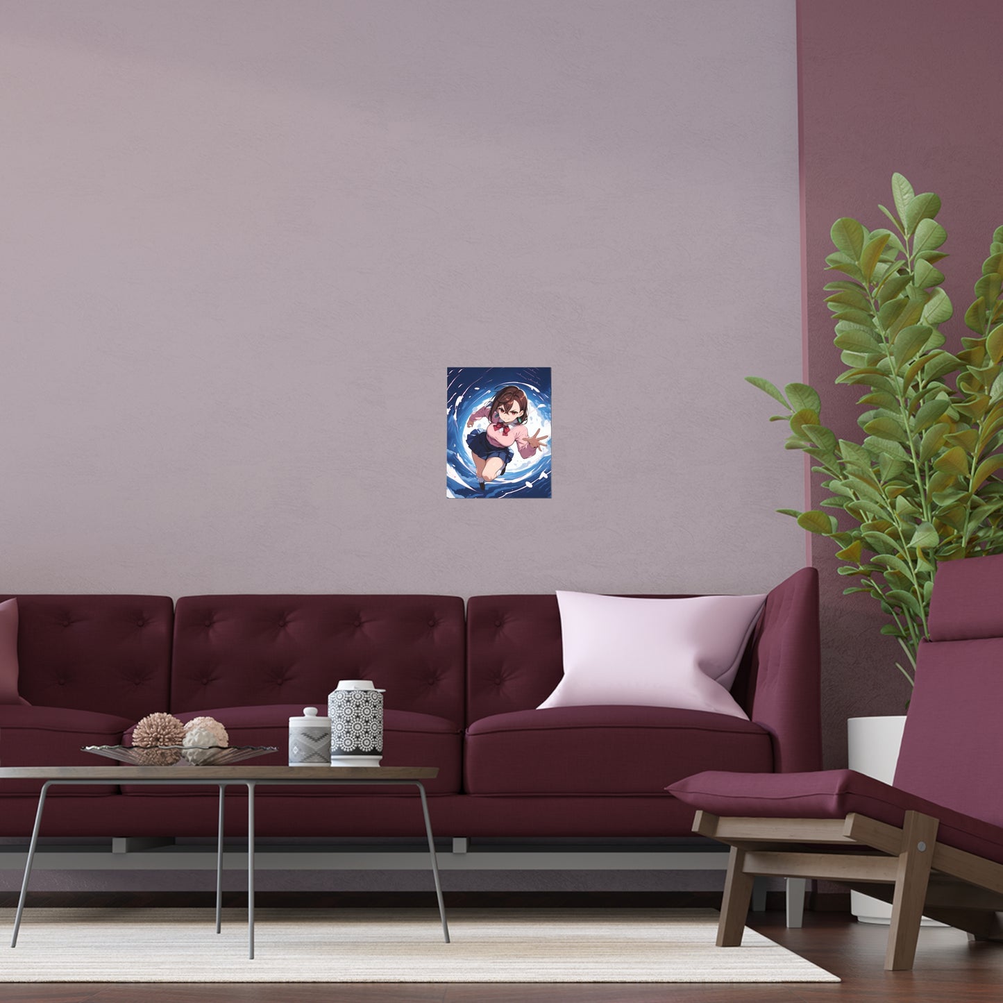Momo Ayase - DanDaDan - Indoor and Outdoor Silk Posters