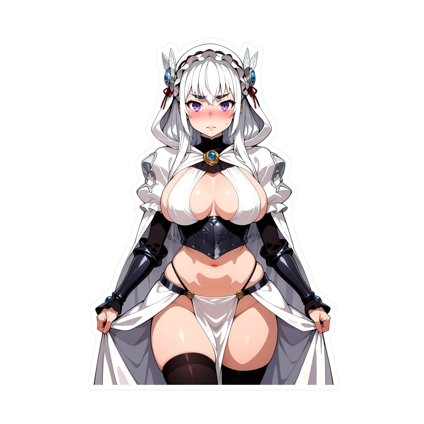 Chaika003 - Coffin Princess - Anime Waifu DieCut Stickers