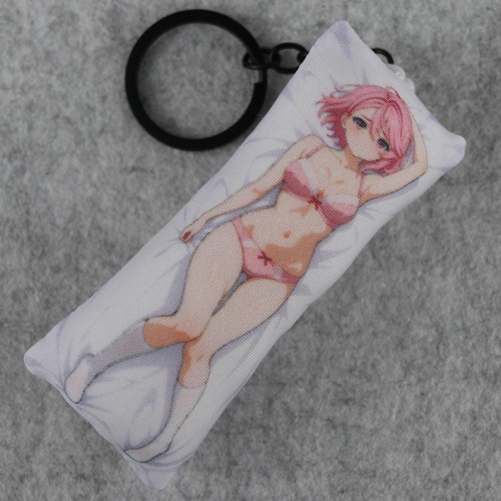 Aira Mini Dakimakura Keychain – Dandadan Anime Plush Charm