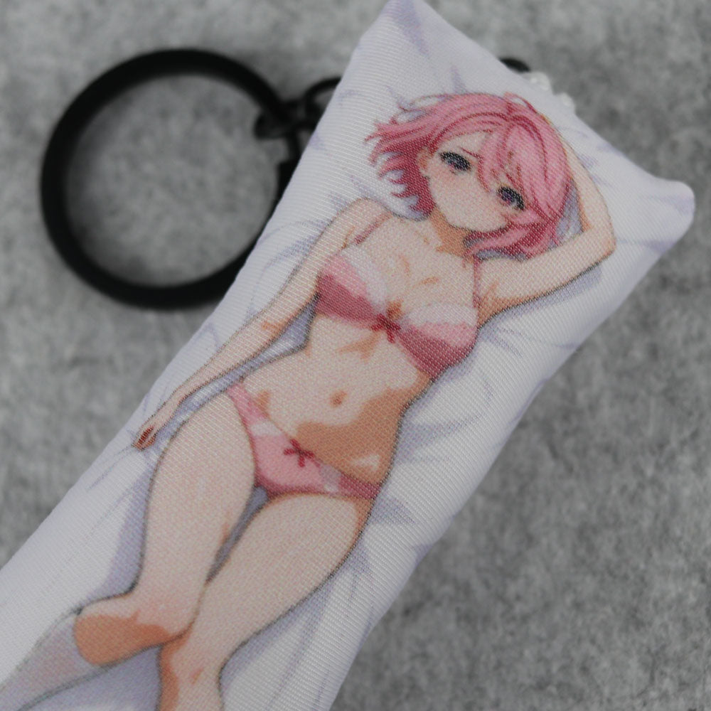 Aira Mini Dakimakura Keychain – Dandadan Anime Plush Charm