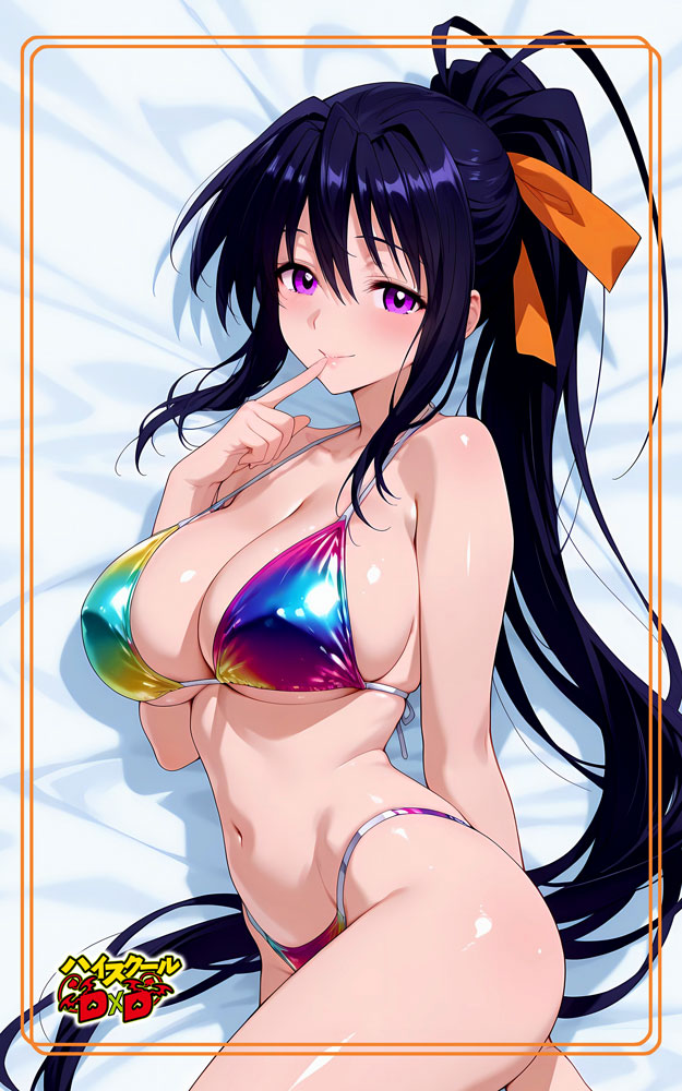 Akeno Himejima001 - High School DXD Wall Scroll - Anime Waifu - 50x80cm