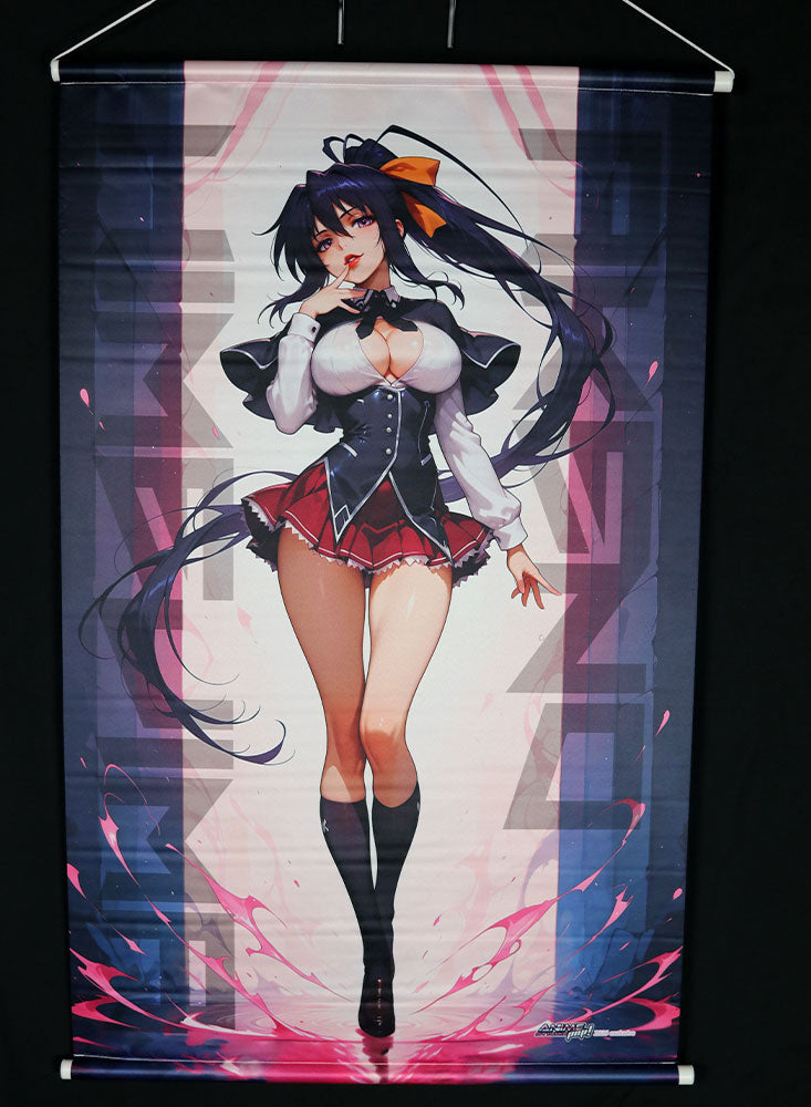 Akeno Himejima003 - High School DxD School Uniform Wall Scroll 50x80cm | Satin Weave Fabric