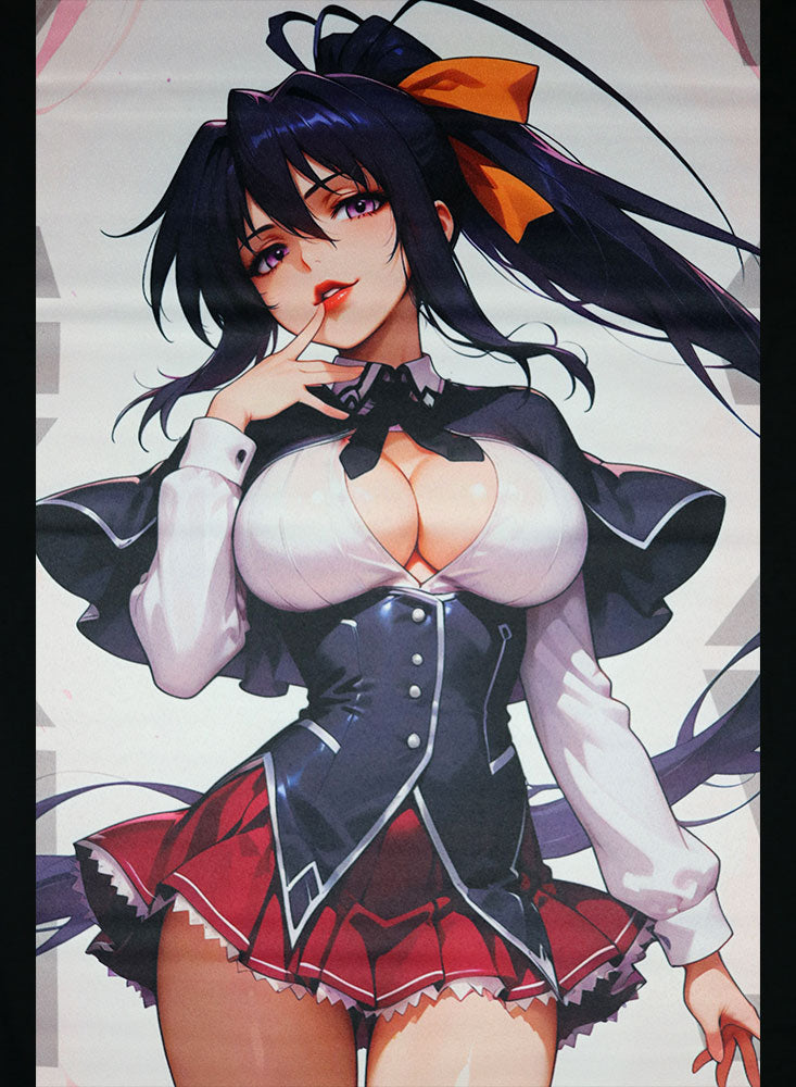 Akeno Himejima003 - High School DxD School Uniform Wall Scroll 50x80cm | Satin Weave Fabric