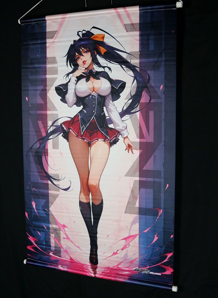 Akeno Himejima003 - High School DxD School Uniform Wall Scroll 50x80cm | Satin Weave Fabric