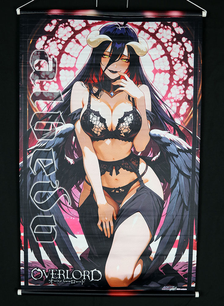 Albedo Wall Scroll003 50x80cm – Overlord Anime Poster | Satin Weave Fabric