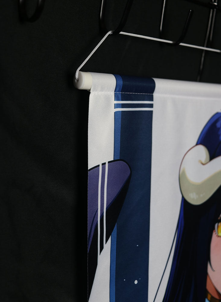 Albedo Wall Scroll001 – Overlord Anime Satin Fabric Poster