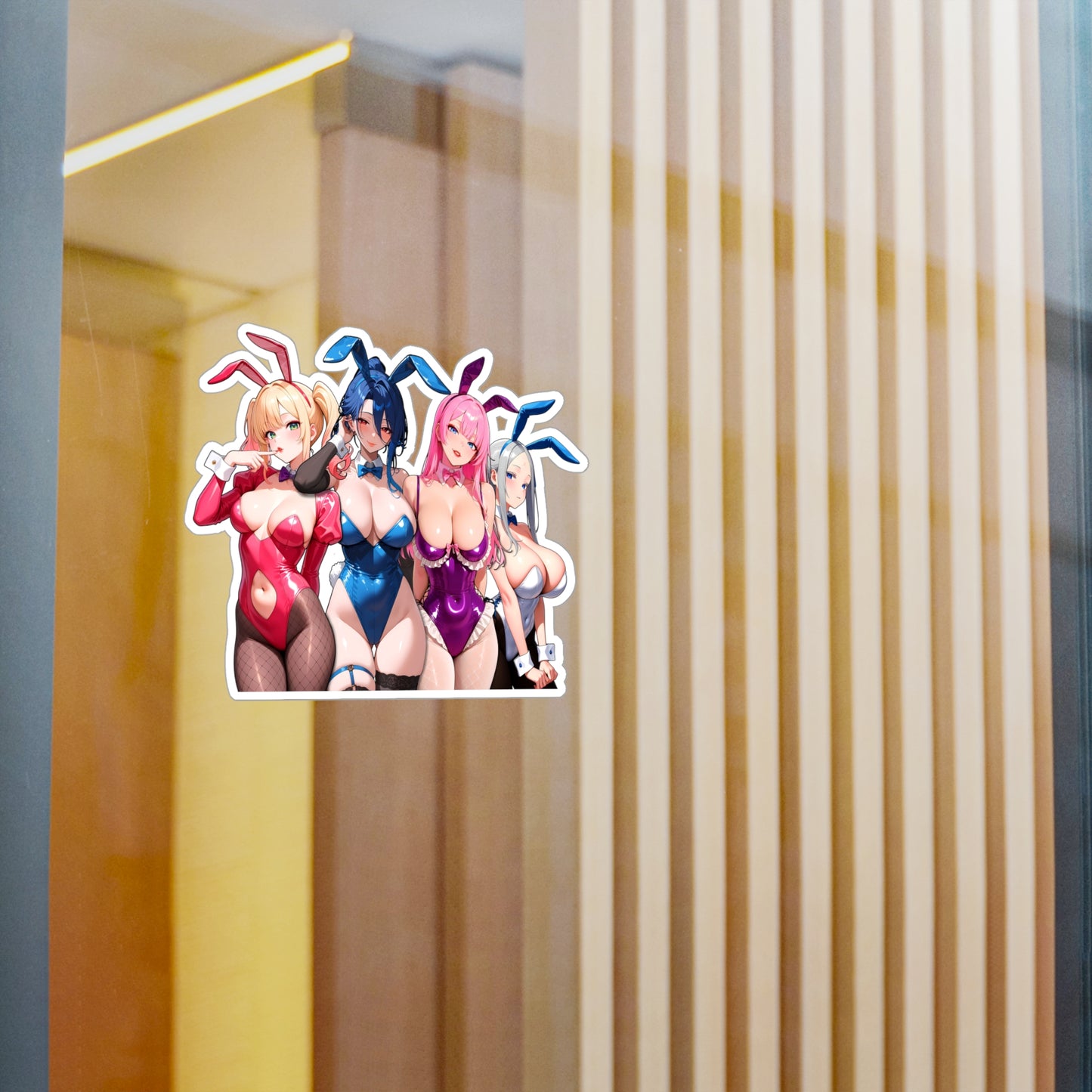 Bunny Girls001 - Kiss-Cut Vinyl Decals