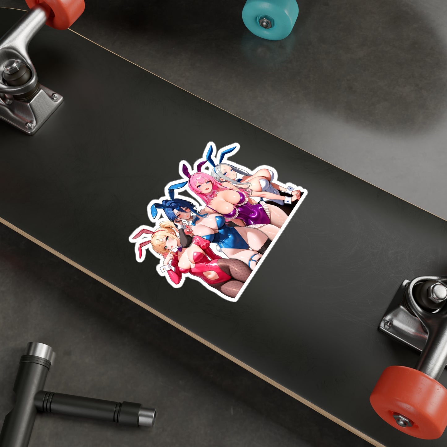 Bunny Girls001 - Kiss-Cut Vinyl Decals