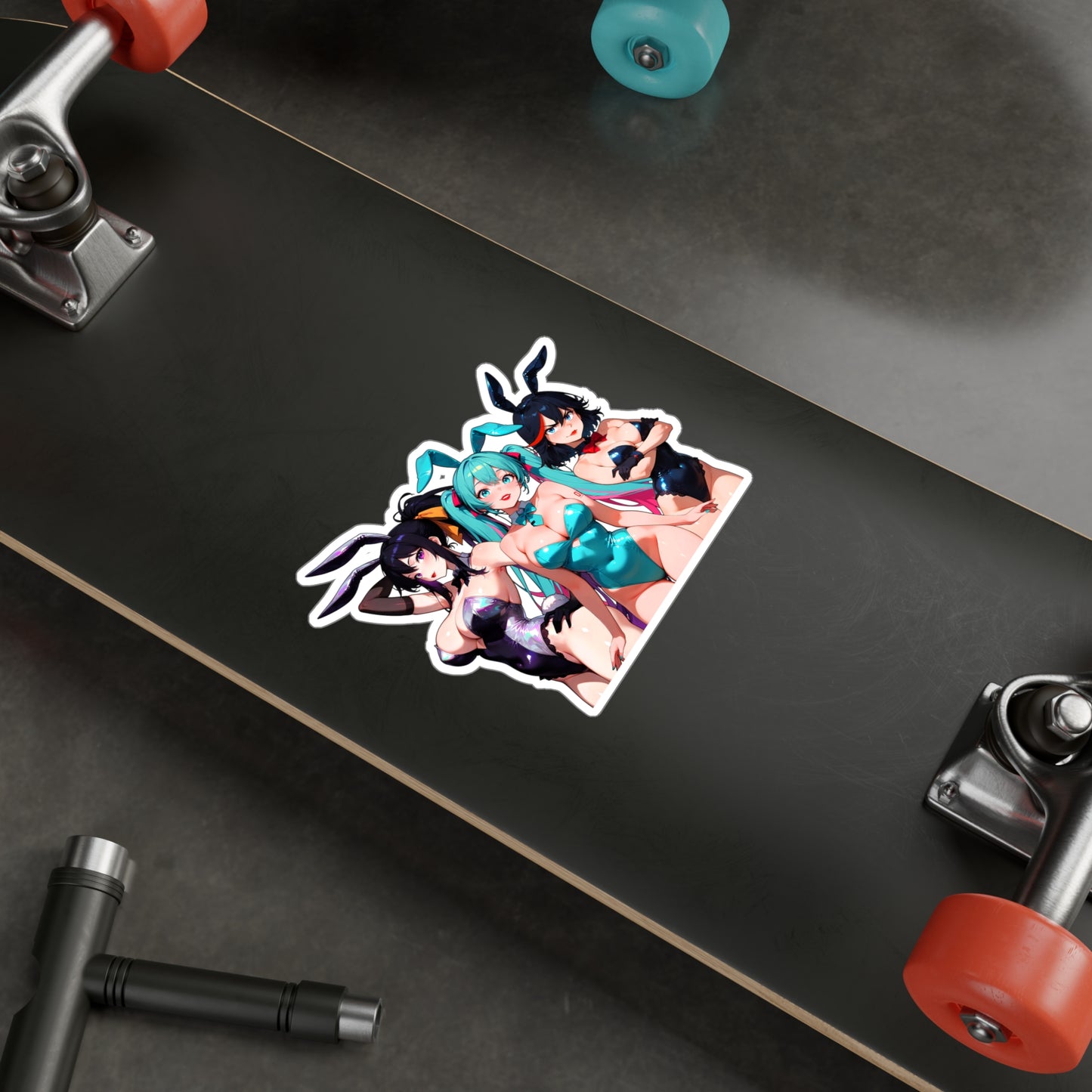 Bunny Girls002 - Kiss-Cut Vinyl Decals - AdehnoryGifts