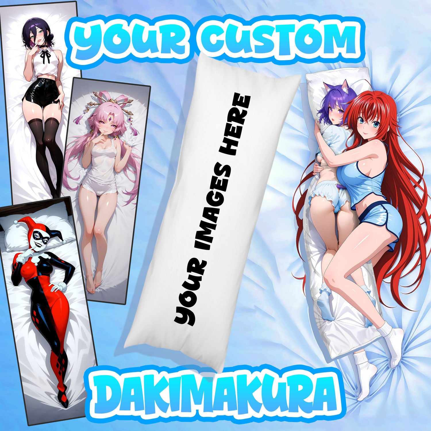 Custom Dakimakura (Body Pillowcase) - AdehnoryGifts