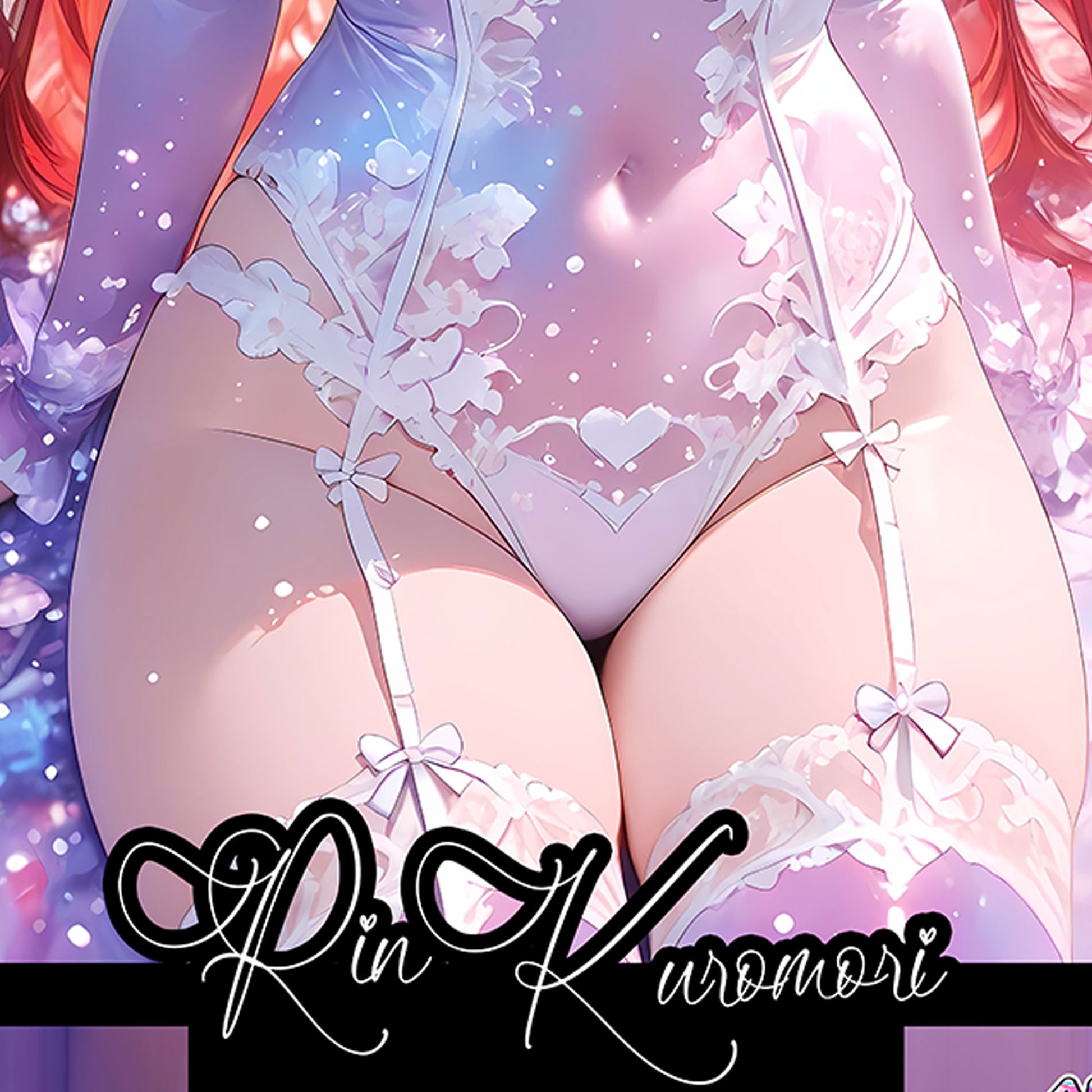 Dark Petals | Rin | Wall Scroll 50x80cm Satin Weave | Anime Art Print - AdehnoryGifts