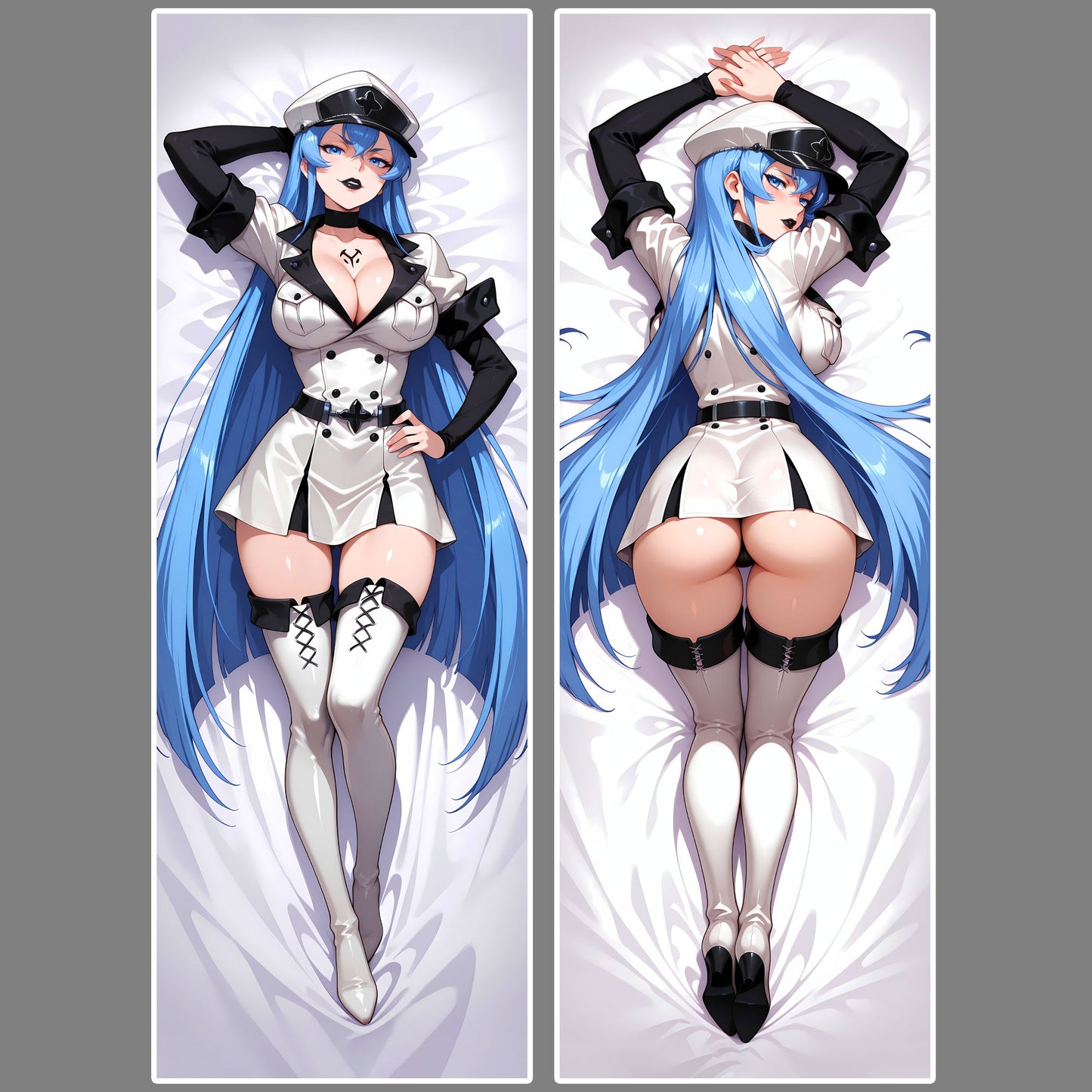 Esdeath Ver01 | Akame Ga Kill Waifu Dakimakura (Body Pillowcase)