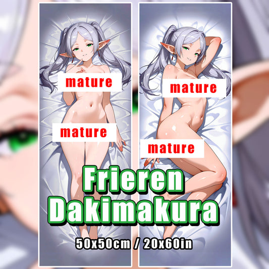 Frieren Waifu Body Pillow Cover – Dakimakura (R18)