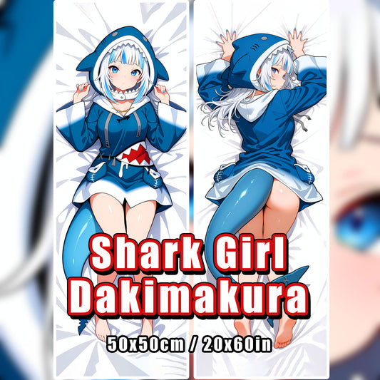 Gawr Gura Waifu Body Pillow Cover – Dakimakura